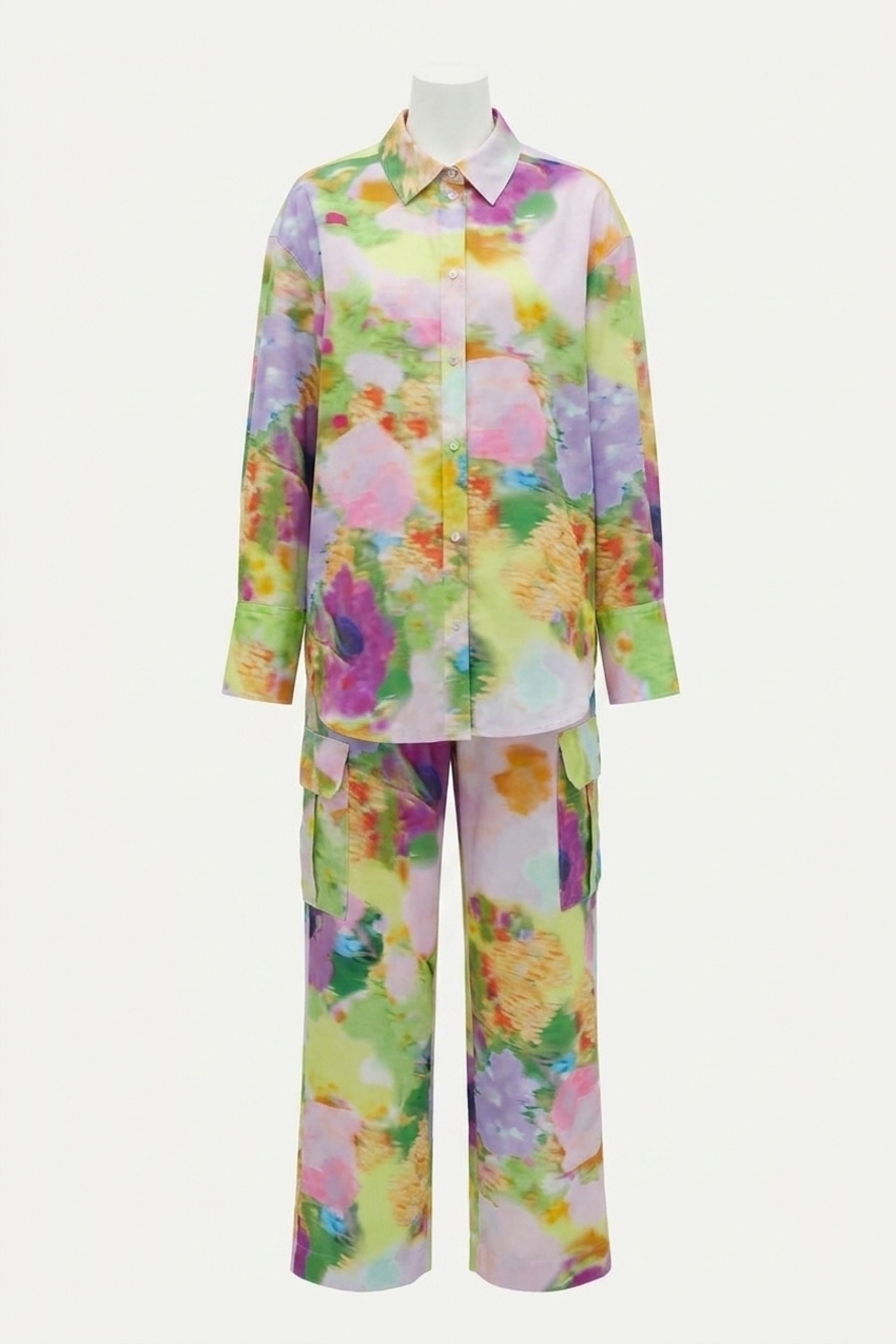 NEW STINE GOYA mia shirt in faded floral